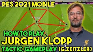 Jurgen Klopp G Zeitzler EFootball 2023 Mobile Mobile Formation Guide amp Tactics [upl. by Airamzul]