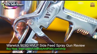 Warwick 903G HVLP Spray Gun Review [upl. by Ynahpit753]