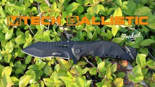 MTech USA Ballistic MTA845 Spring Assisted Folding Pocket Knife [upl. by Rubin]