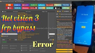 Itel Vision 3 Frp bypass Unlocktool itel Vision 3 Frp unlocktool  itel Vision 3 I661L s661lp [upl. by Patton]