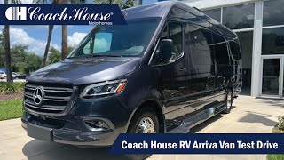 Coach House RV Arriva Van Test Drive [upl. by Ahsiniuq521]