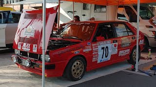 38 Sanremo Rally Storico 2023 parco assistenza 6 ottobre [upl. by Astrahan561]