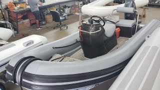 Pure Gunboat restoration and rib retube [upl. by Einnal]