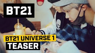 BT21 BT21 UNIVERSE 1  Teaser [upl. by Eimarrej499]