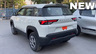 New BREZZA 2023 VXI MODEL White Colour 🔥 New Maruti Suzuki BREZZA VXi Review By KHUSHALKUMAR [upl. by Christabel]