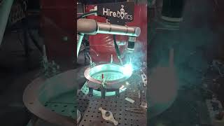 MIG welding aluminum  Hirebotics [upl. by Aisyram]