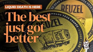 The Best Just Got Better  Reuzel x Liquid Death Severed Head Pomade Review [upl. by Lemor]