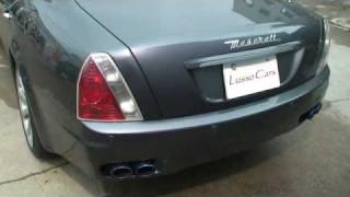 MASERATI Quattroporte Exhaust [upl. by Stephanus]