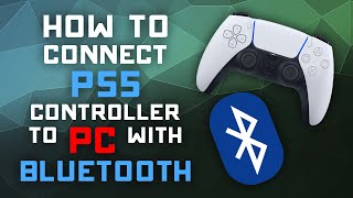 How to Connect Your PS5 Dualsense Controller to PC with Bluetooth [upl. by Smaj]