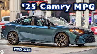 2025 Toyota Camry – MPG Test  Realworld Highway Fuel Economy amp Range XSE FWD [upl. by Athalee]