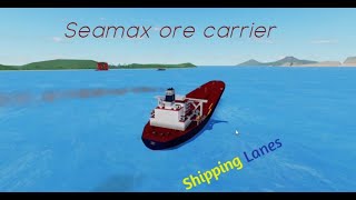 Testing new Seamax ore Carrier in RobloxShipping lanes [upl. by Kera]