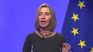 Federica Mogherini  Women of Europe Awards Acceptance Speech [upl. by Desireah]