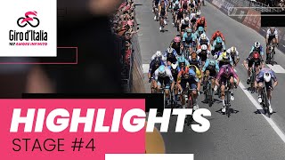 Giro dItalia 2024  Stage 4 Highlights [upl. by Tennos]