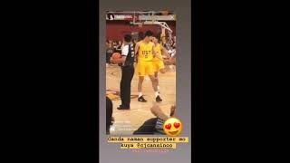 Alliana Dolina Supportive Girlfriend of UST King Tiger CJ Cansino Reupload [upl. by Genaro101]