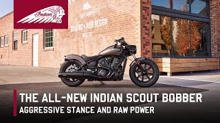 Scout Bobber  The AllNew Indian Scout [upl. by Idola989]