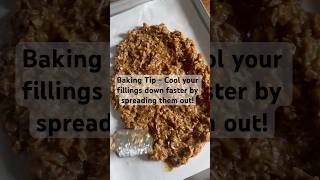 Baking and Cooking Tip for the holidays  Cool down your fillings baking tips holidaybaking [upl. by Fleisher]