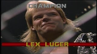 WCW Lex Luger 4th ThemeWith Custom Tron [upl. by Ianaj980]