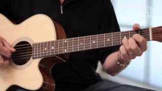 Blueridge BR65KCE Guitar Review  Acoustic Guitar Magazine [upl. by Aitel30]