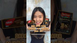 WAFER DARK CHOCOLATE MURAH vs MAHAL🍫 32ribu dan 6ribu 🤫 [upl. by Mahon]