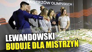 Medalistki igrzysk dostają mieszkania Zaangażowany Robert Lewandowski [upl. by Ahsratal]