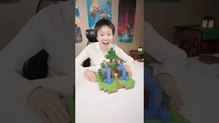 5 build or 500 build choose one👉 minecraft papercraft shorts [upl. by Odab920]