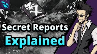 TWEWY Secret Reports Explained amp Secret Addenda [upl. by Eitsrik391]