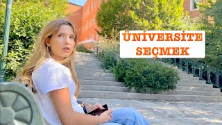 Üniversite Seçmek Vlog Ecrin Su Çoban [upl. by Moody]