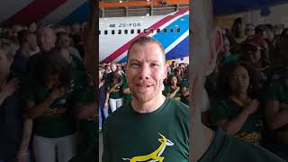 FlySafair and South Africa Rally Behind the Springboks [upl. by Enineg]