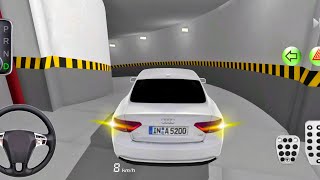 Brand New Audi Car Go For Parking  3d Driving Class android game  Car Game gameplay cargame [upl. by Cresida]