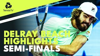 Opelka vs Millman Norrie vs Paul  Delray Beach 2022 SemiFinals Highlights [upl. by Narok]