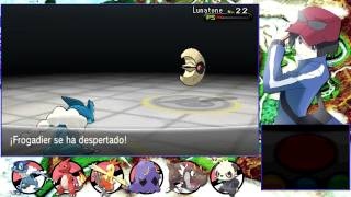 Pokémon X  Parte 10  Lino  Segundo Gimnasio Medalla Muro  Chequio [upl. by Nay]