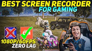 BEST NO LAG SCREEN RECORDER FOR ANDROID GAMING 🔥 SCREEN RECORDING APP FOR ANDROID IN 2024 [upl. by Eldora]