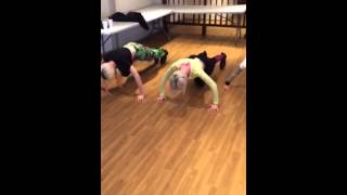 Blonde Electra get their butts kicked by an 8yr old doing pushups [upl. by Feune98]