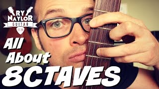 Octave Shapes on the Fretboard Guitar Lesson  Guitar Tutorial [upl. by Lesh]