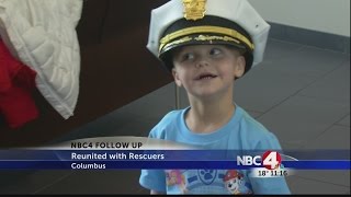 Family meets Columbus Police who saved them [upl. by Morrie]