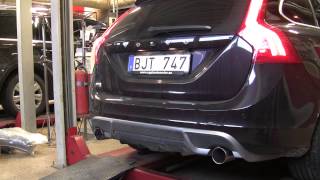 2011  2013 Volvo S60 T6 AWD CatBack Performance Exhaust Upgrade Ferrita ViVA Performance [upl. by Reyaht]