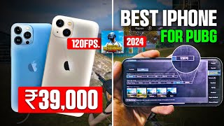 Best iPhone for PUBG amp BGMI in 2024 ⚡  120 FPS iPhone Gaming Under 40K amp 50K  Samar Playz [upl. by Leksehcey]