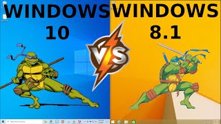 Windows 10 vs Windows 81 RAM CPU Usage [upl. by Enyrhtac986]