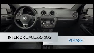 Novo Voyage  Interior e Acessórios  VWBrasil [upl. by Asaert]