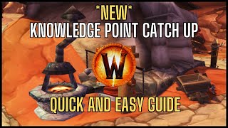 Profession Knowledge Point Catch Up QUICK AND EASY GUIDE  WoW The War Within [upl. by Eelime]