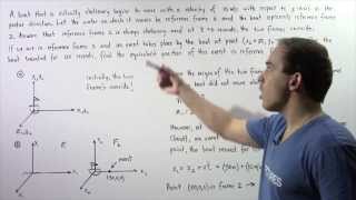 Galilean Position Transformation Example [upl. by Akemihs]