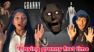 Minsha GRANNY GHOST👻💀  😶‍🌫️Minsha trying Ghost game😭😭 [upl. by Borreri117]