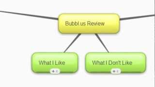 Bubblus Review  Online Mind Mapping  Visual Mapping Review Series 2013 [upl. by Latreese]