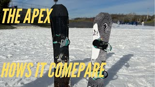 Snowboarding on The Apex Orca  Review [upl. by Nyleikcaj]