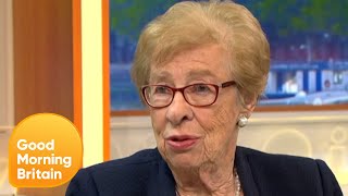 Anne Franks Stepsister and Auschwitz Survivor Says She Never Gave up  Good Morning Britain [upl. by Shetrit]