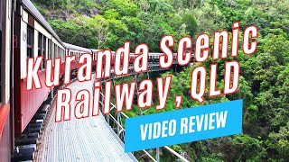 Ride the KURANDA SCENIC RAILWAY from Cairns Australia  Review of Heritage amp Gold Class [upl. by Retxed]