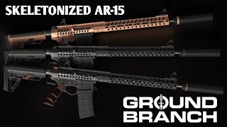 Skeletonized AR15 Mod For Ground Branch 1034 [upl. by Lenhart]