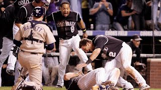 2007 NL Wild Card Tiebreaker Padres vs Rockies  Classic Games [upl. by Abbotsen93]