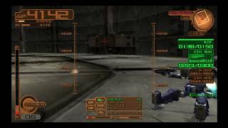 Armored Core Silent Line more shitty Quad gameplay [upl. by Wonacott]