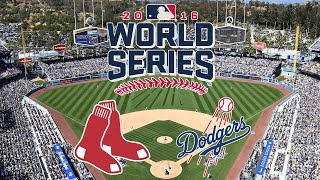 INside Pitch 2016 WORLD SERIES Game 2 BOS Red Sox 73  LA Dodgers 85 [upl. by Radnaxela261]